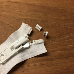 Endestop til no. 10 lynlåse