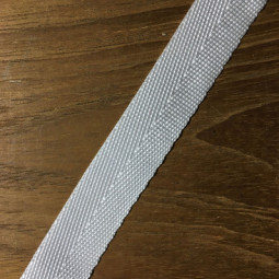 Webbing hvid soft 20 mm