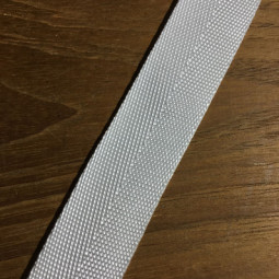 Webbing hvid soft 25 mm